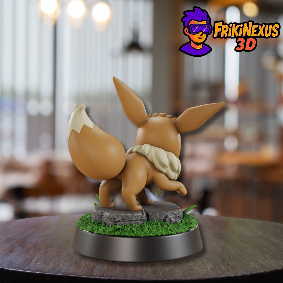 🧡 Eevee Nº133 - ¡El Pokémon más versátil de Kanto! ✨🌱🔥❄️⚡