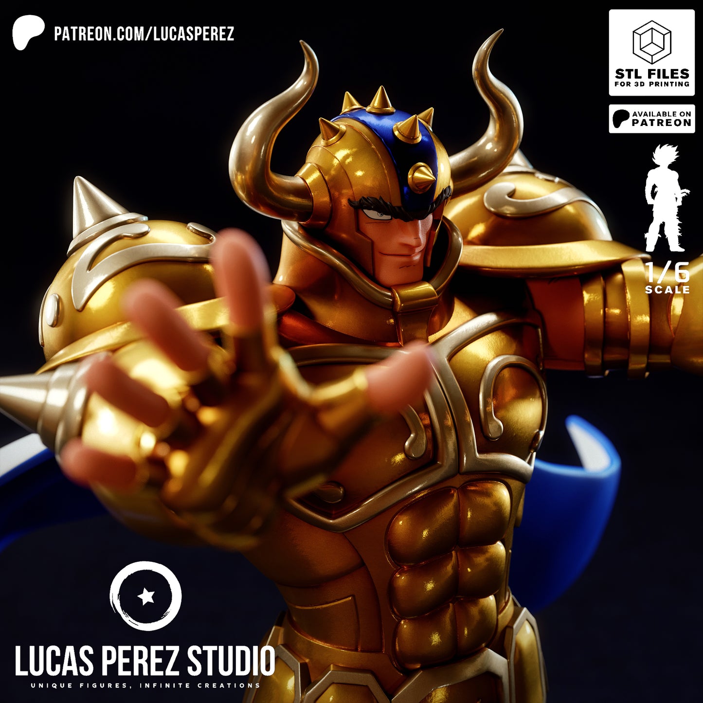 💥 Figura Aldebarán de Tauro - Escala 1/6