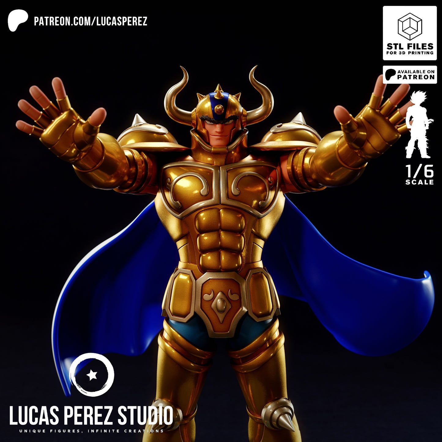 💥 Figura Aldebarán de Tauro - Escala 1/6