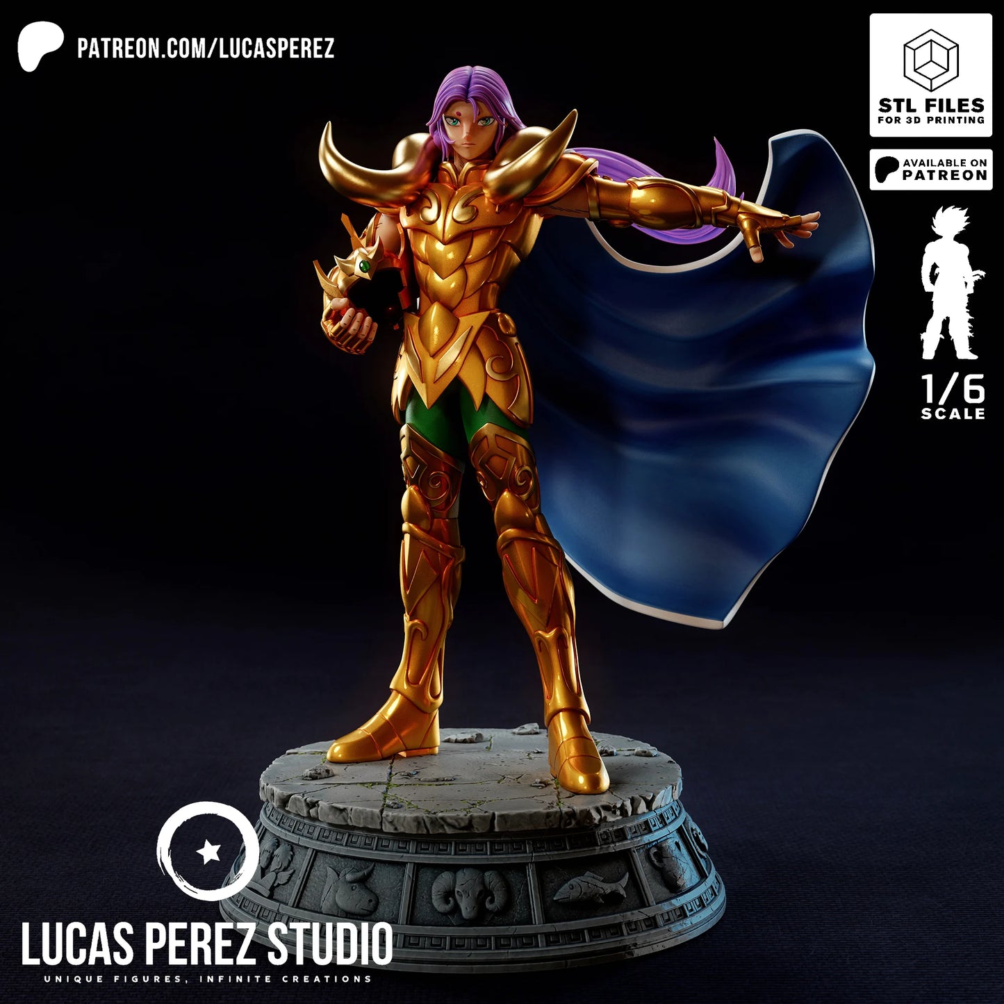 ✨ Figura Mu de Aries - Escala 1/6)