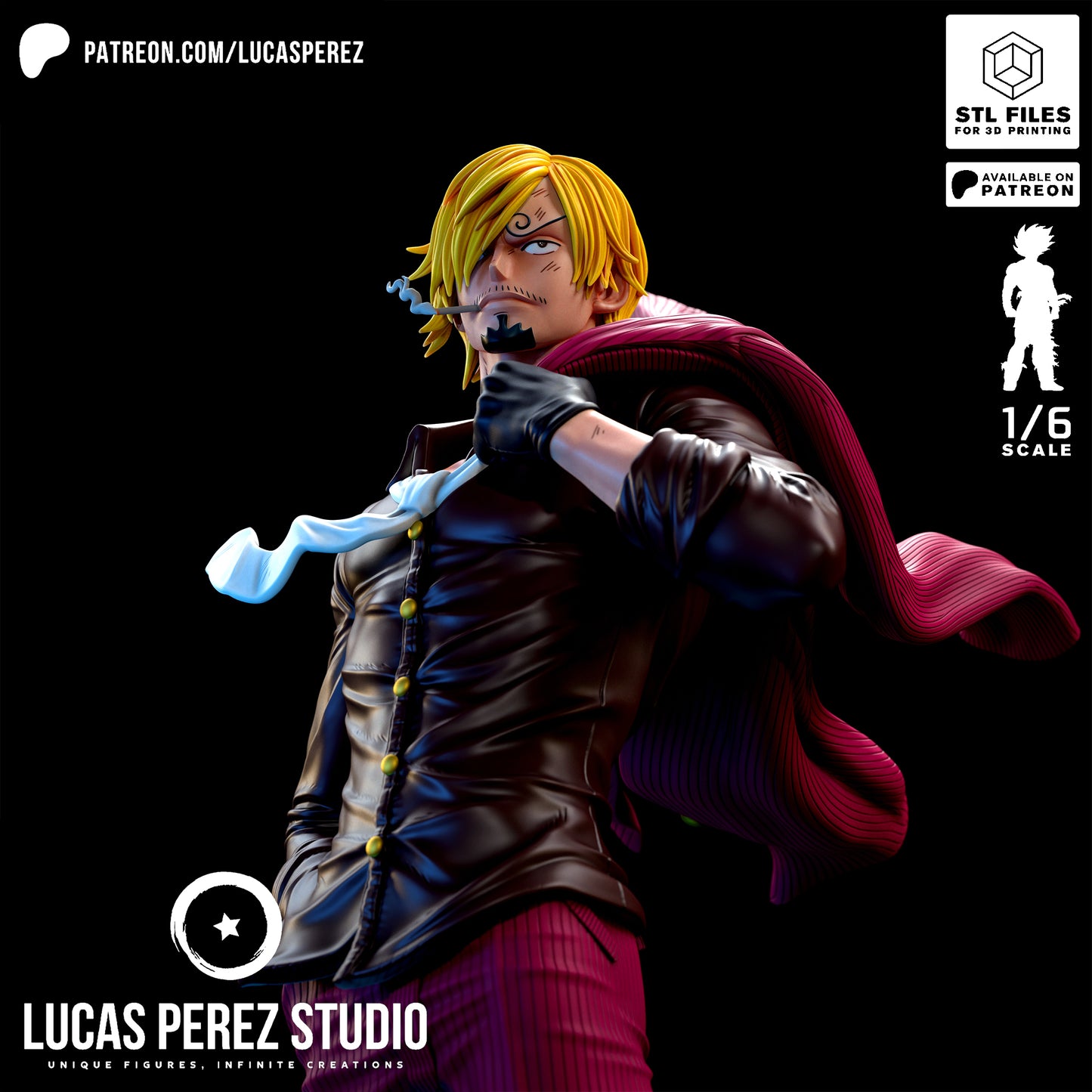 🔥 Sanji – El Cocinero de Pierna Letal 🥘👊
