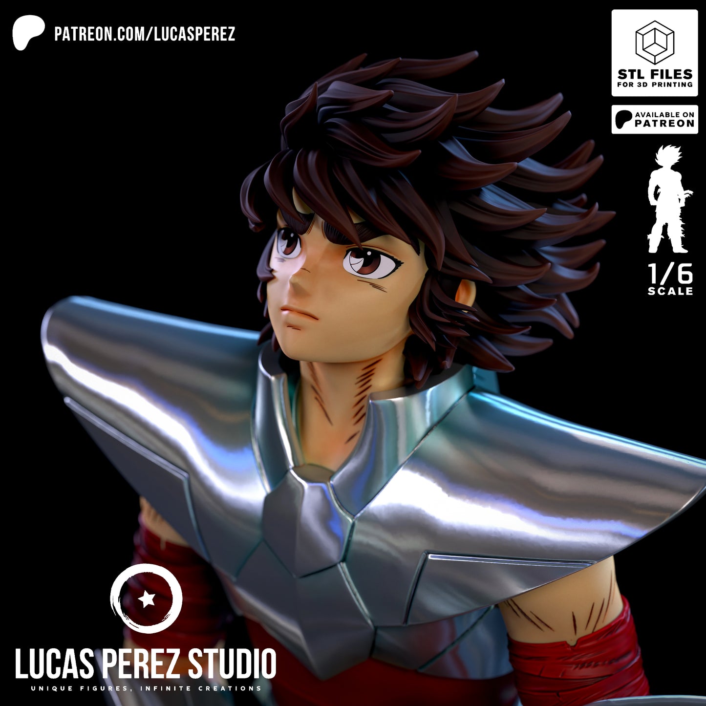 ⚔️ Figura Seiya de Pegaso Escala 1/6
