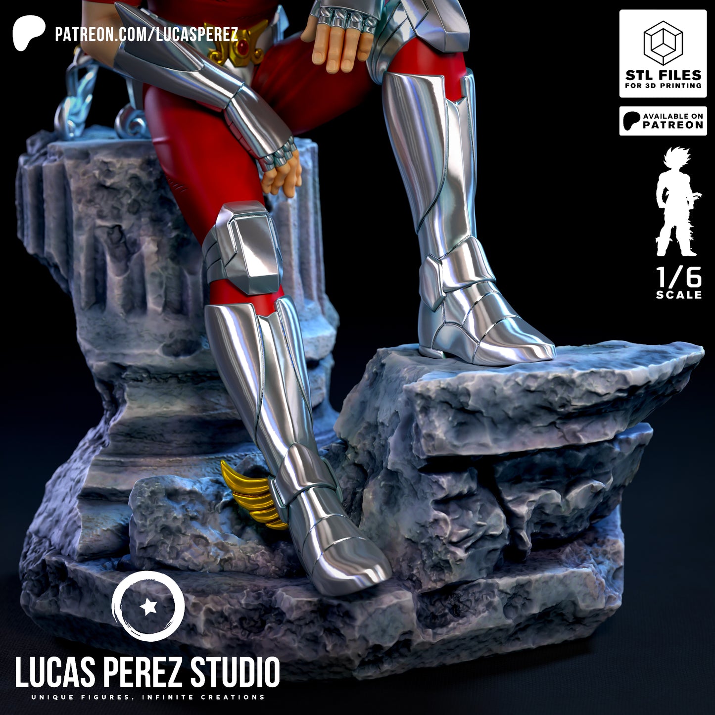 ⚔️ Figura Seiya de Pegaso Escala 1/6