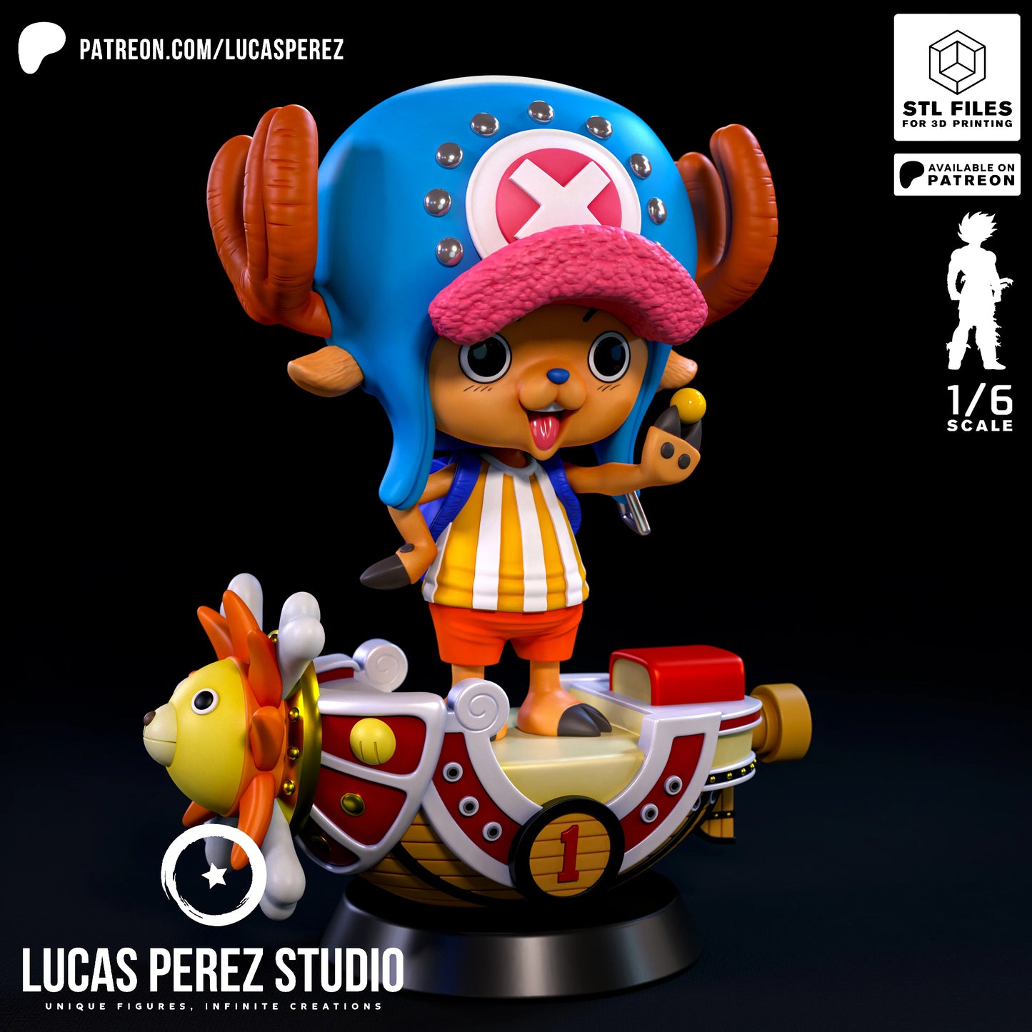 🦌 Tony Tony Chopper - Versión Clásica y SSG 🚢🍦