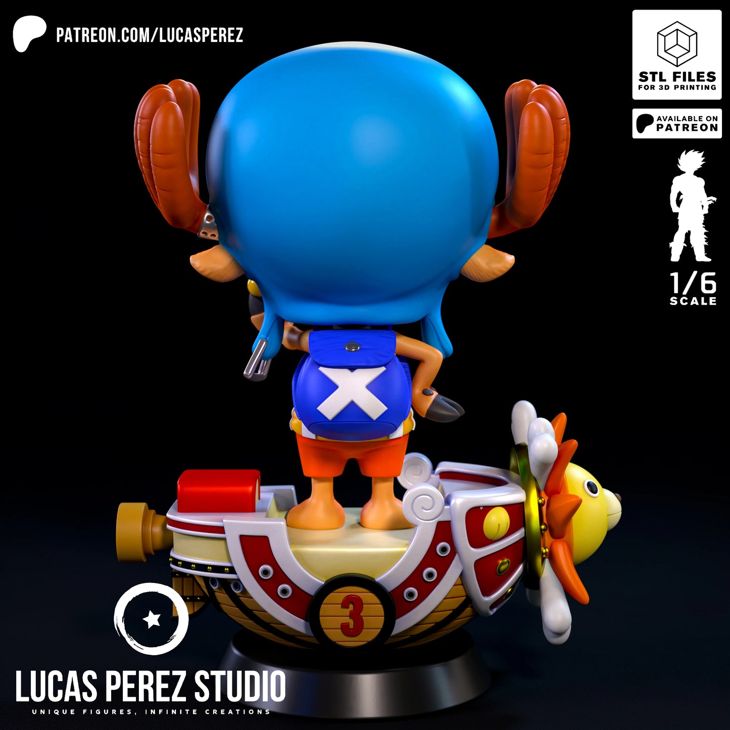 🦌 Tony Tony Chopper - Versión Clásica y SSG 🚢🍦