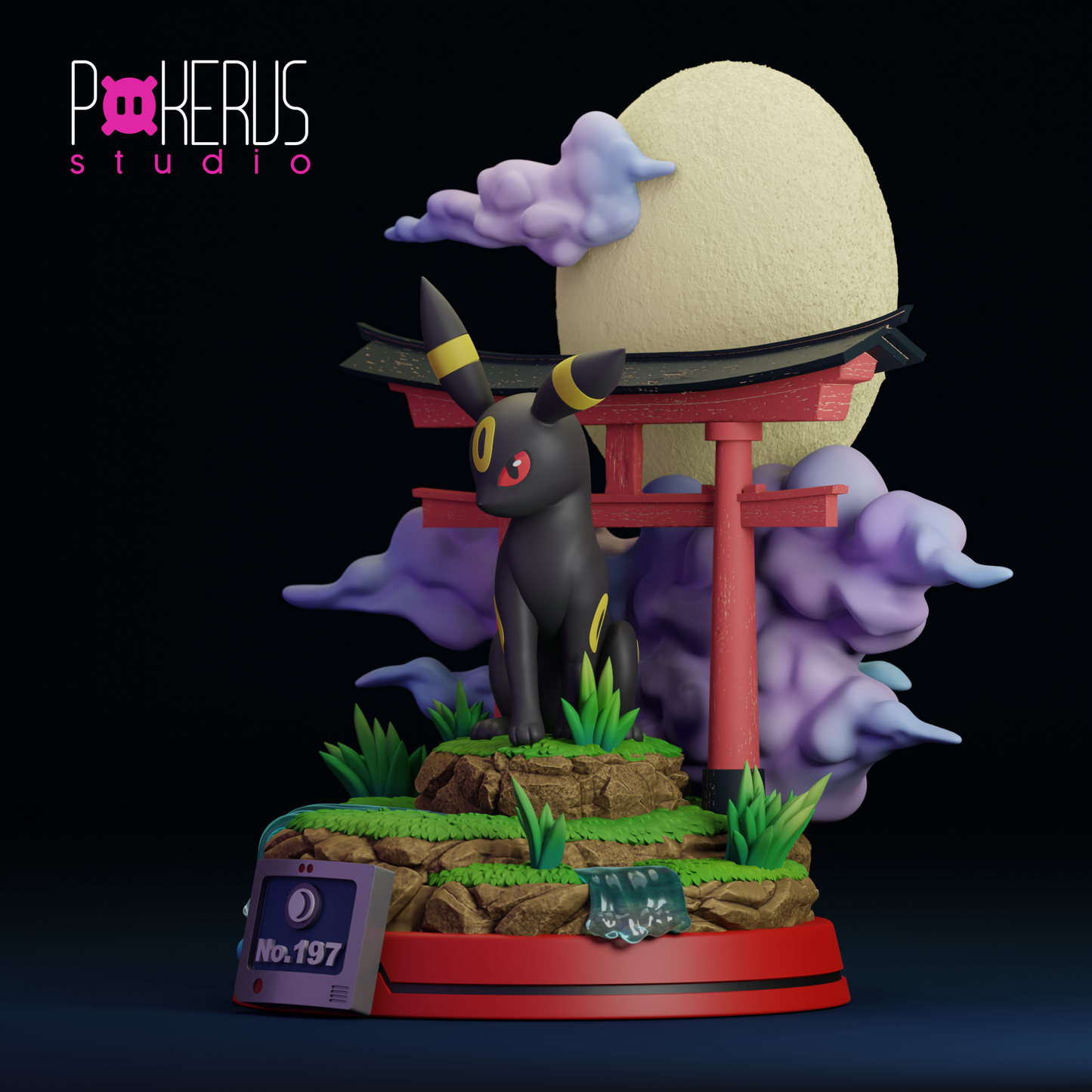🌙 Figura Umbreon - Edición Santuario Lunar No. 197
