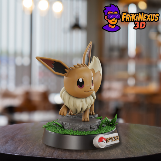 🧡 Eevee Nº133 - ¡El Pokémon más versátil de Kanto! ✨🌱🔥❄️⚡
