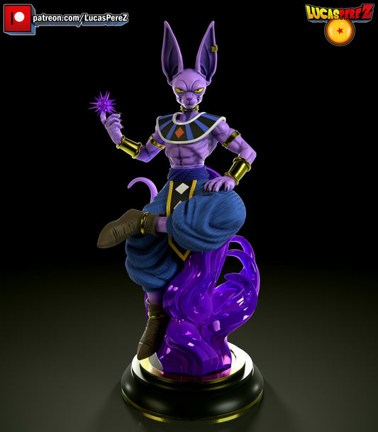 💥 Figura Beerus – Dios de la Destrucción (Escala 1/6)
