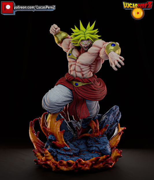 💥 Figura Broly SSJ Legendario – Edición Explosión de Ira (Escala 1/6)