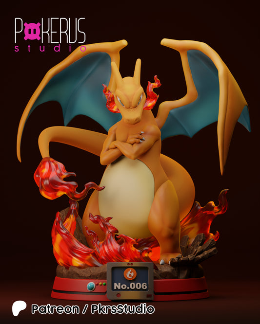 🔥 Figura Charizard - Edición Especial (No.006)
