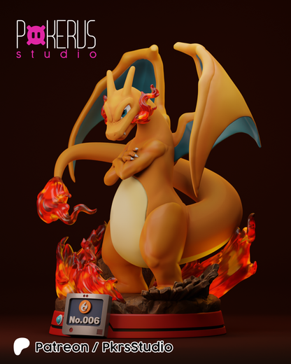 🔥 Figura Charizard - Edición Especial (No.006)