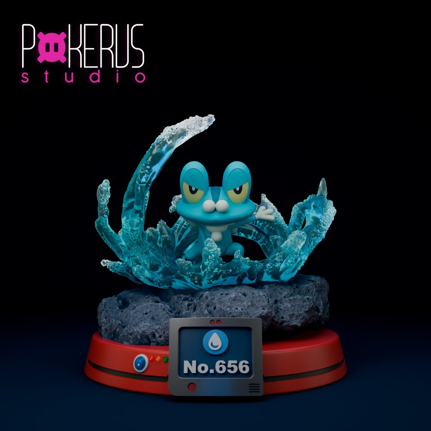💦 Figura Froakie - Inicio del Camino Ninja No.656
