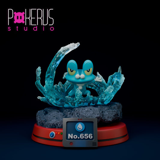 💦 Figura Froakie - Inicio del Camino Ninja No.656