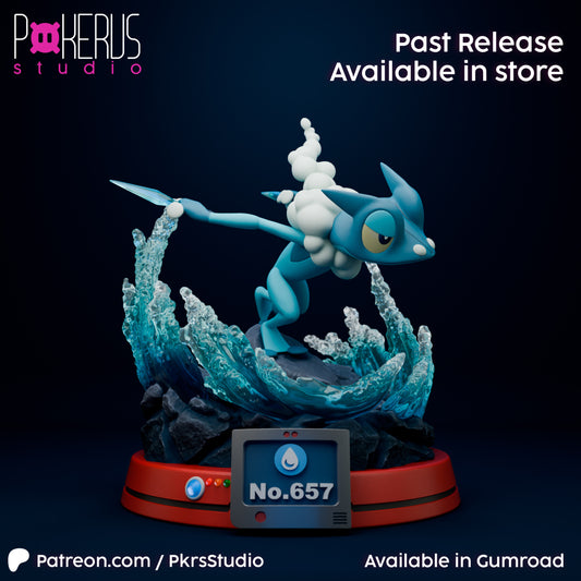 🌊 Figura Frogadier - No.657
