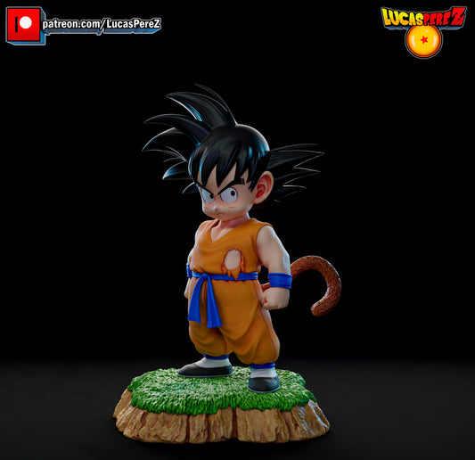 🐒 Figura Goku Niño – Espíritu Inquebrantable (Escala 1/6)