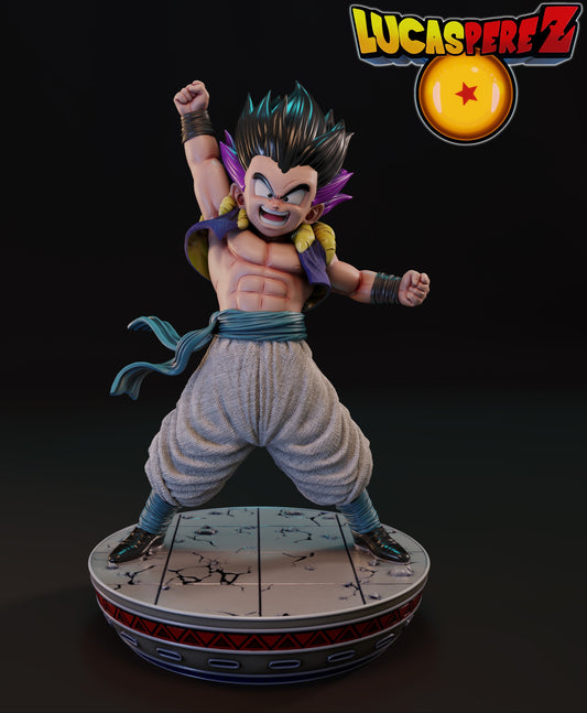 👻 Figura Gotenks (Escala 1/6) – con Fantasmas Kamikaze