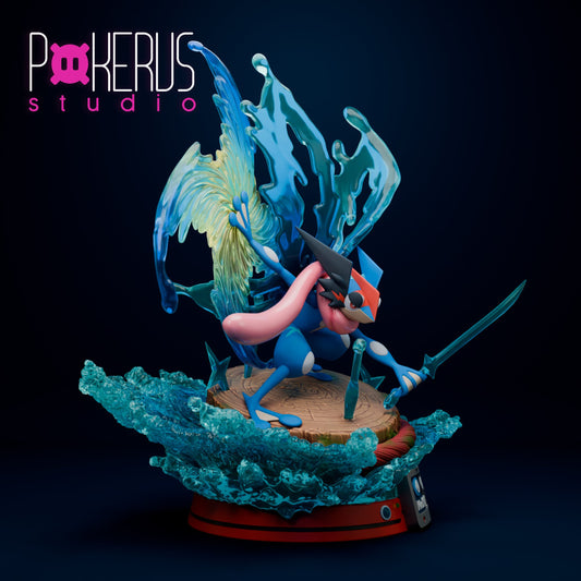 🥷 Figura Greninja Ash Form - No.658