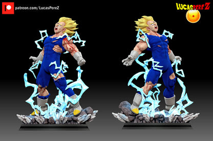 🔥 Figura Majin Vegeta Kamikaze (Escala 1/6) – DBZ