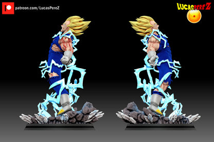 🔥 Figura Majin Vegeta Kamikaze (Escala 1/6) – DBZ