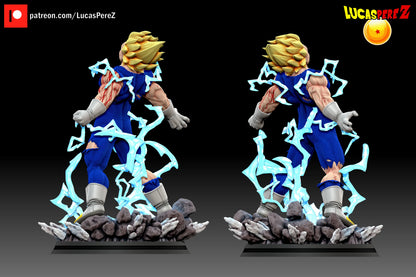 🔥 Figura Majin Vegeta Kamikaze (Escala 1/6) – DBZ