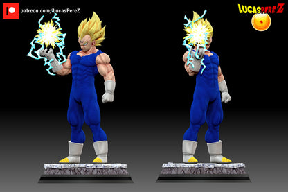 🔥 Figura Majin Vegeta - Poder Final (Escala 1/6) DBZ