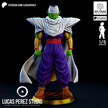 🟢 Figura Piccolo – Guerrero Namekiano (Escala 1/6)