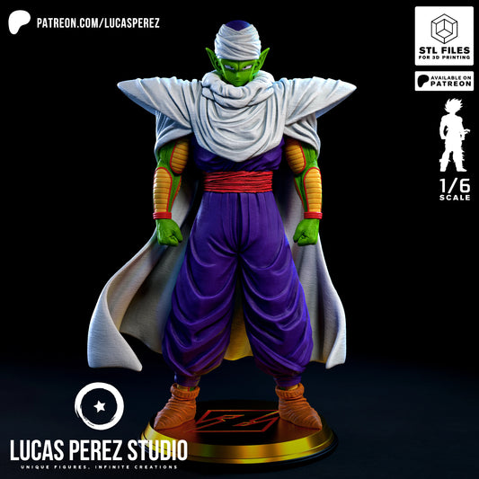 🟢 Figura Piccolo – Guerrero Namekiano (Escala 1/6)