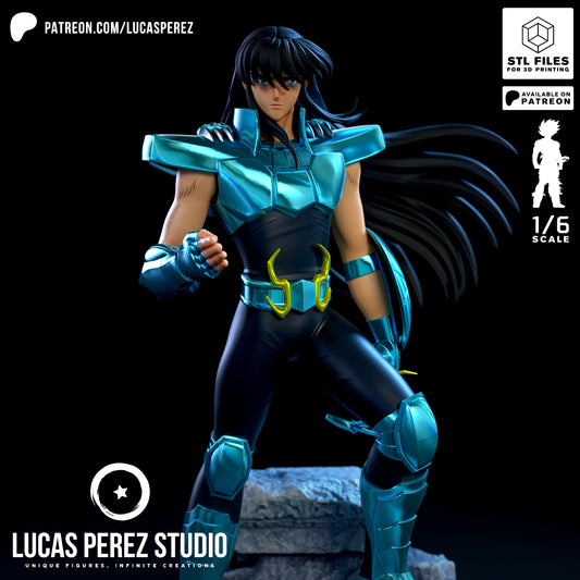 🐉 Figura Shiryu de Dragón - Escala 1/6