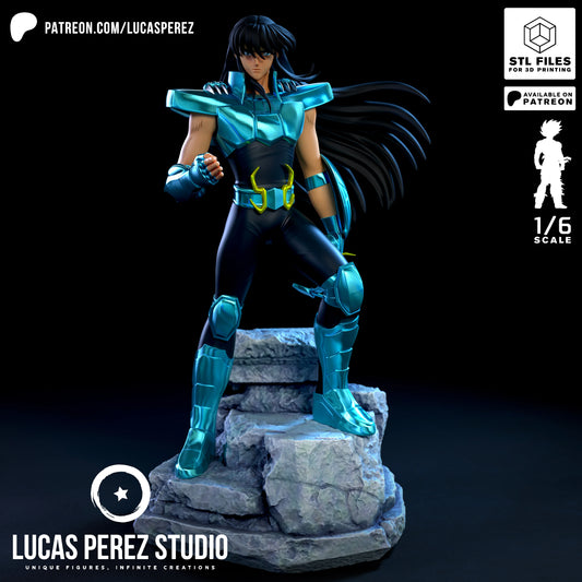 🐉 Figura Shiryu de Dragón - Escala 1/6