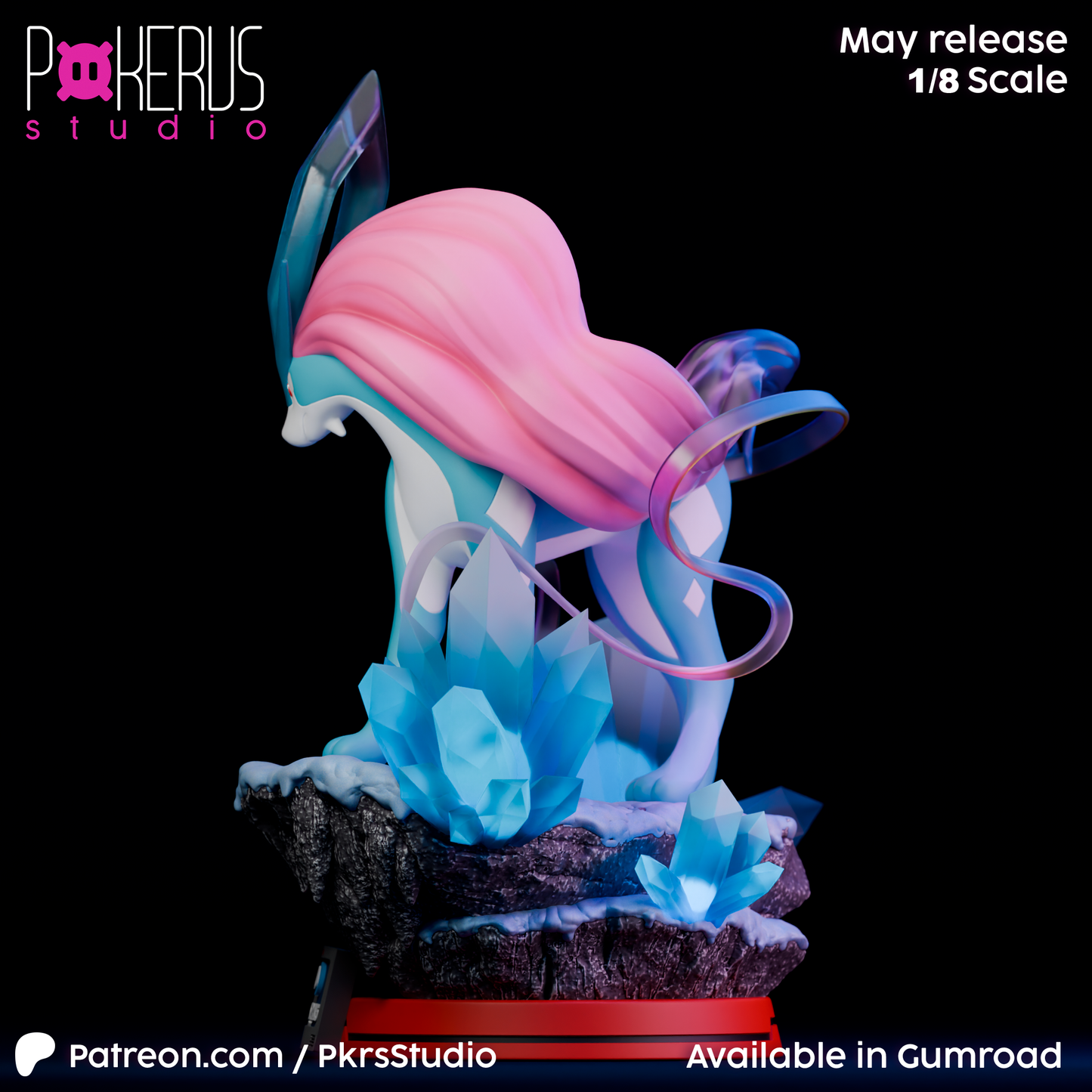 ❄️ Figura Suicune - Espíritu del Hielo Sagrado No.245