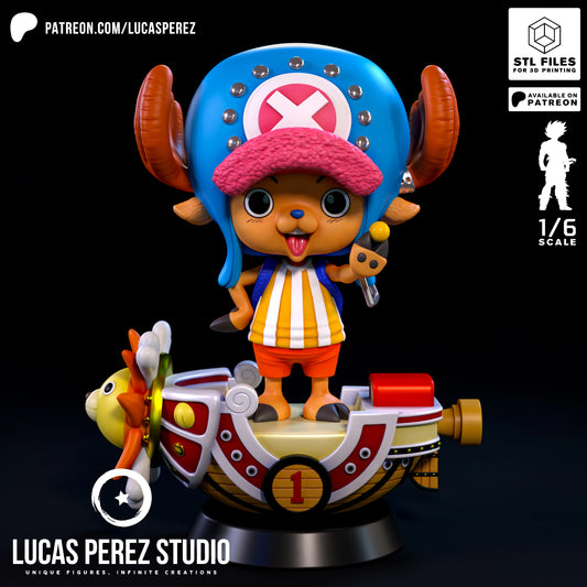 🦌 Tony Tony Chopper - Versión Clásica y SSG 🚢🍦