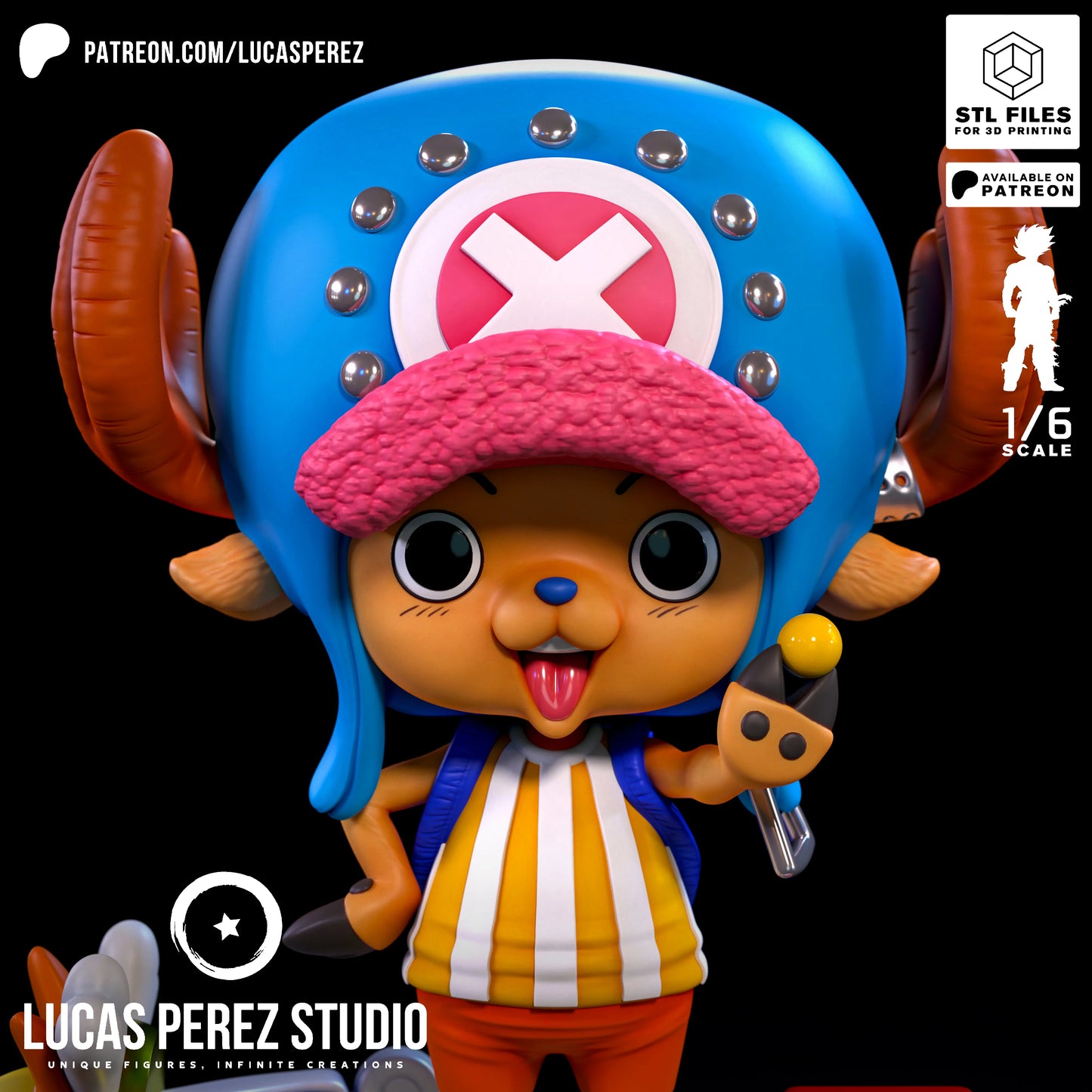 🦌 Tony Tony Chopper - Versión Clásica y SSG 🚢🍦