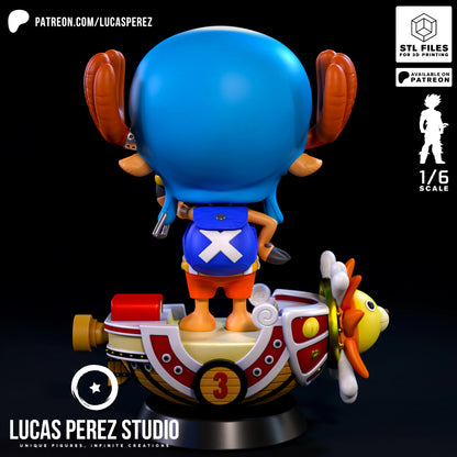 🦌 Tony Tony Chopper - Versión Clásica y SSG 🚢🍦