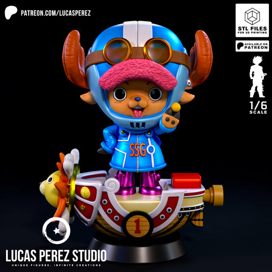 🦌 Tony Tony Chopper - Versión Clásica y SSG 🚢🍦