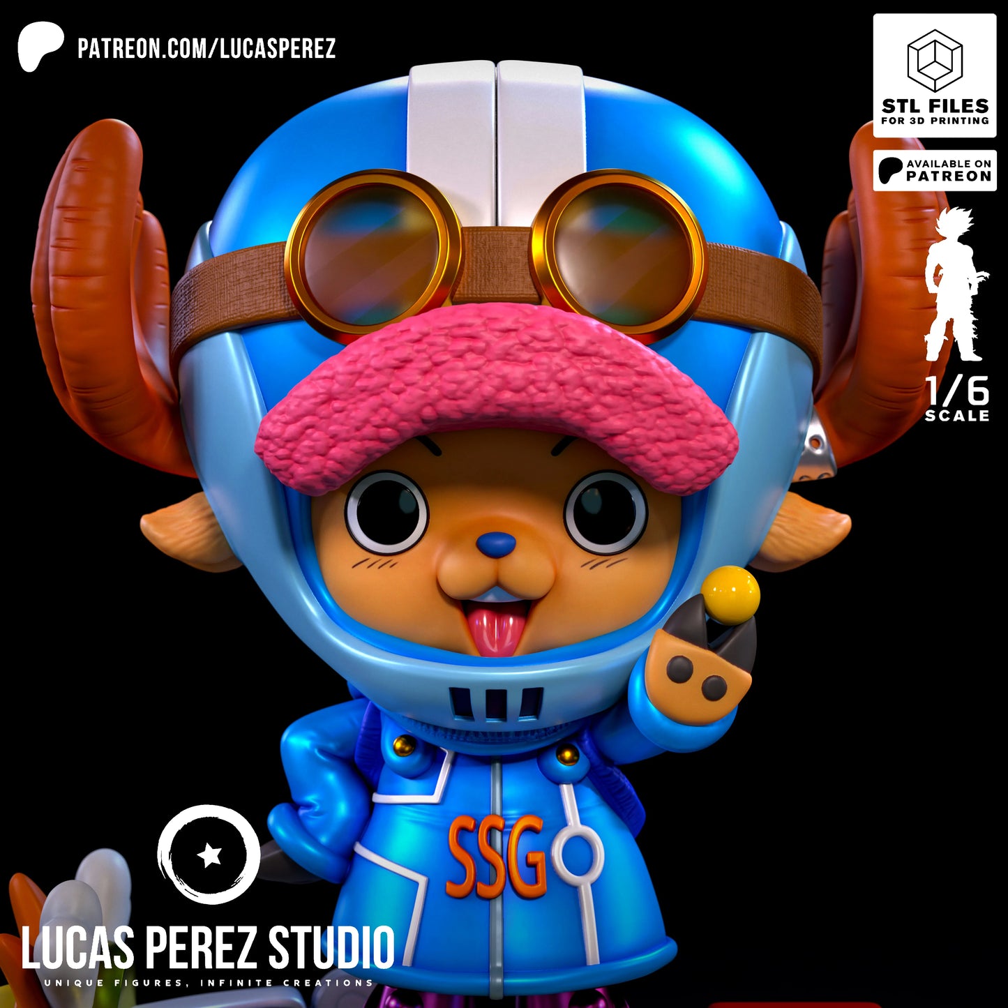 🦌 Tony Tony Chopper - Versión Clásica y SSG 🚢🍦