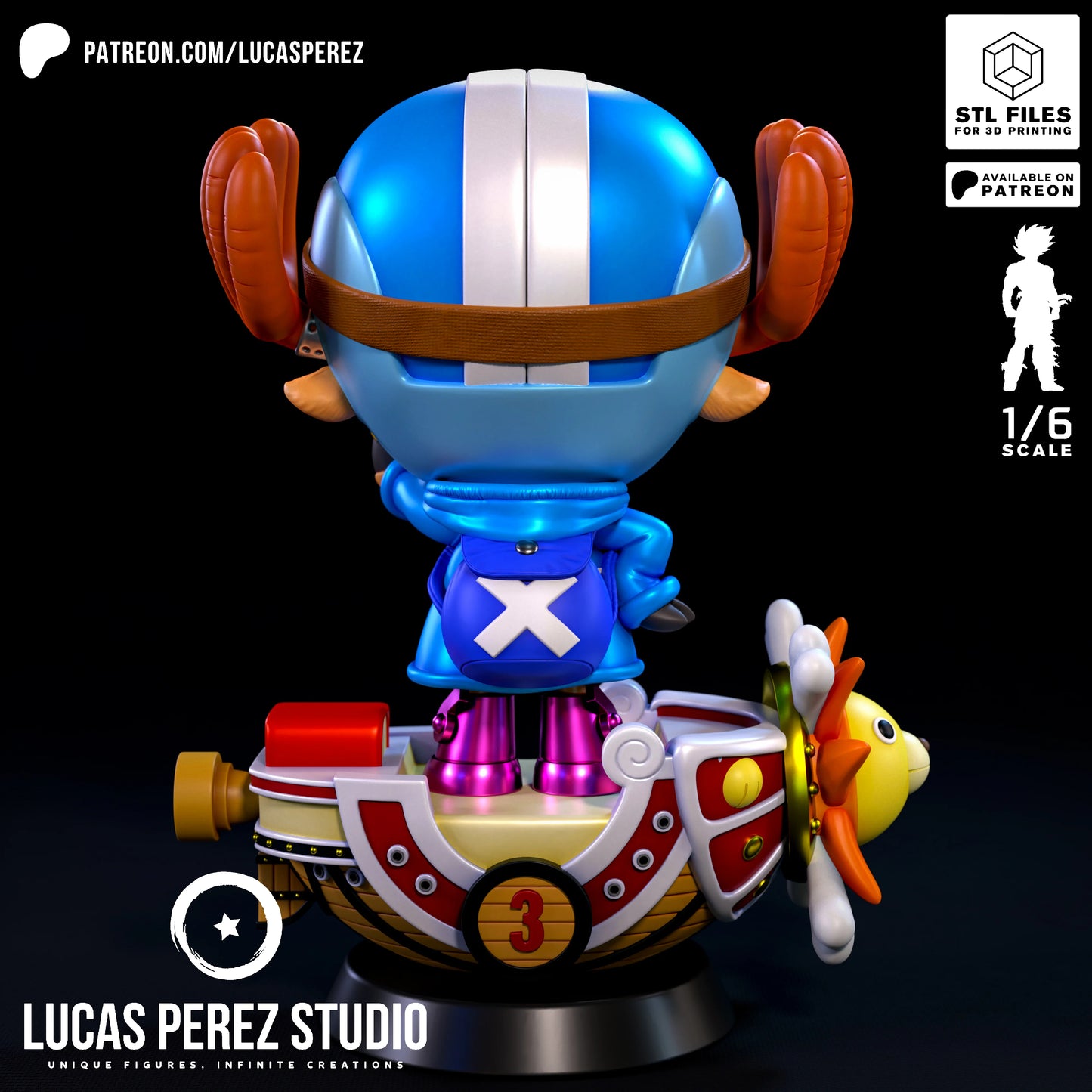 🦌 Tony Tony Chopper - Versión Clásica y SSG 🚢🍦