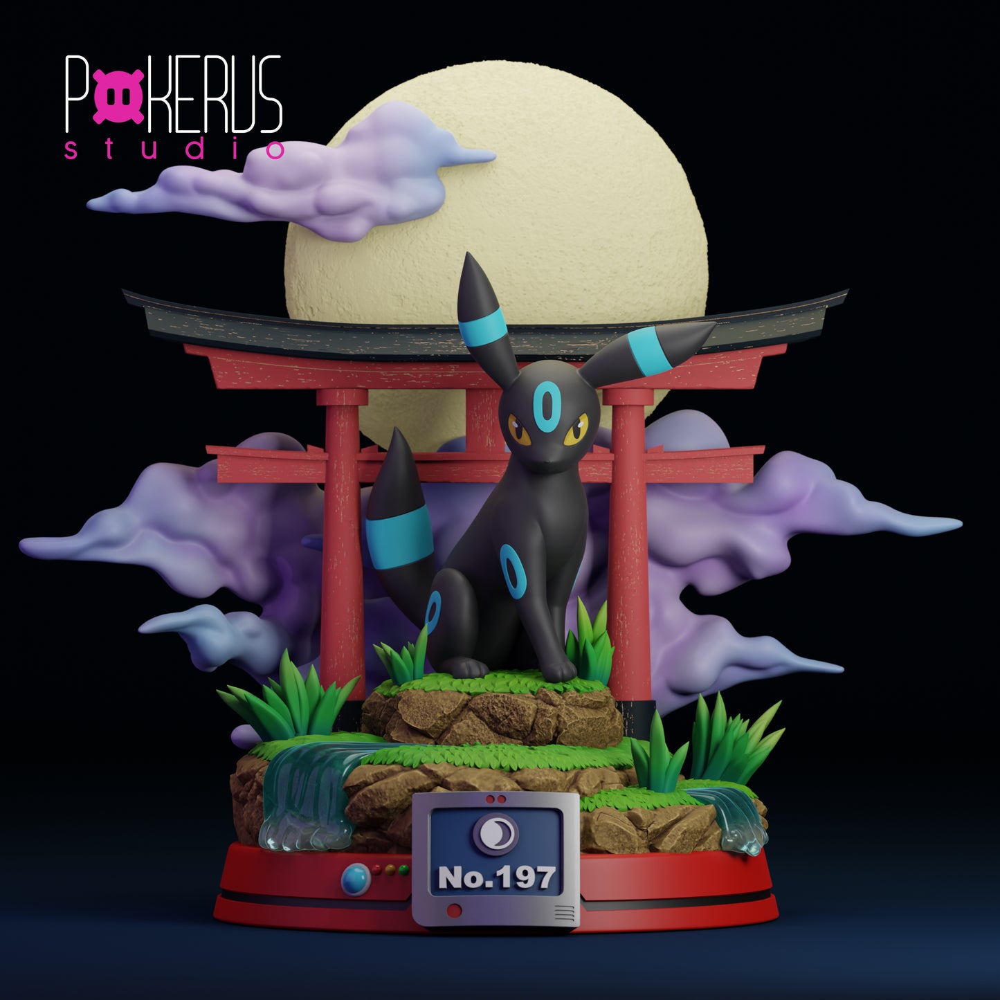 🌙 Figura Umbreon - Edición Santuario Lunar No. 197