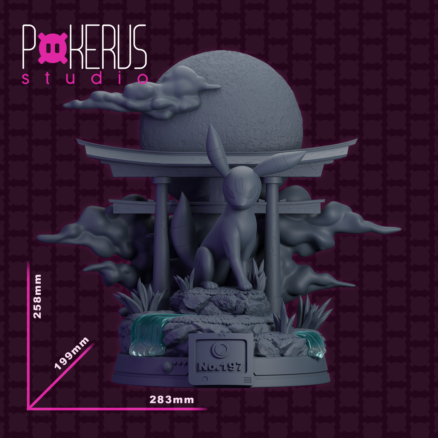 🌙 Figura Umbreon - Edición Santuario Lunar No. 197
