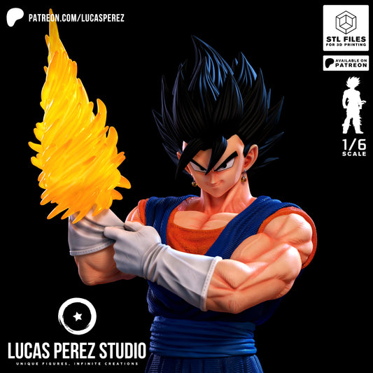 ⚔️ Figura Vegetto – Fusión Legendaria (Escala 1/6)