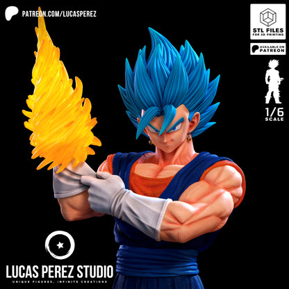 ⚔️ Figura Vegetto – Fusión Legendaria (Escala 1/6)