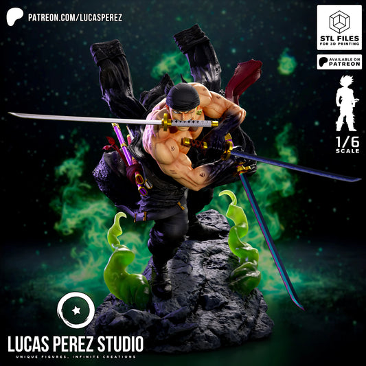 🗡️ Roronoa Zoro – Rengoku Oni Giri Mode 💥🔥