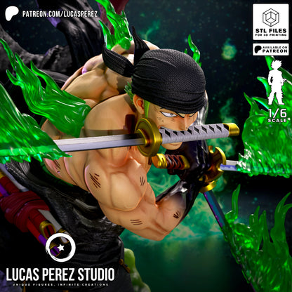 🗡️ Roronoa Zoro – Rengoku Oni Giri Mode 💥🔥