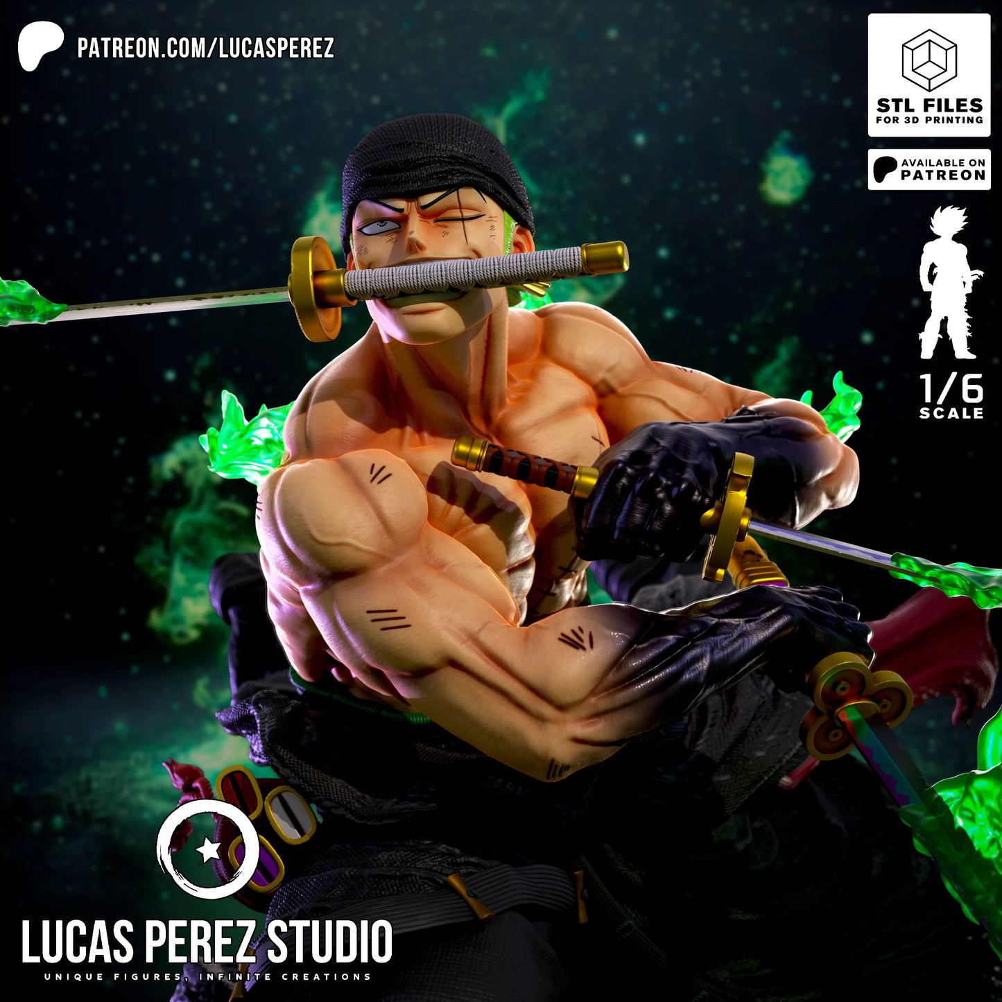 🗡️ Roronoa Zoro – Rengoku Oni Giri Mode 💥🔥